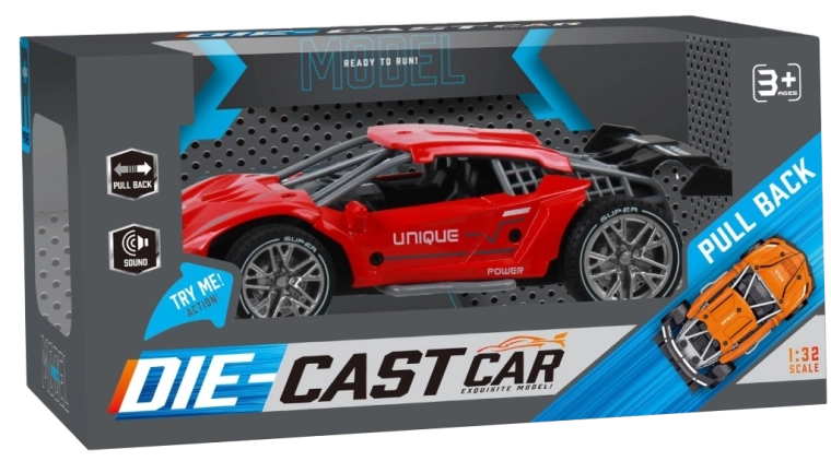 Trkaći auto s povratnim navijanjem 1:32