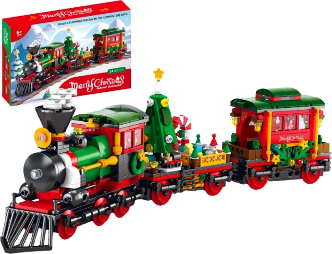 Lele Brother adventski kalendar Božićni ekspres (789 dijelova)