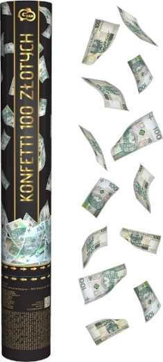 Pneumatski konfeti 100 zlota