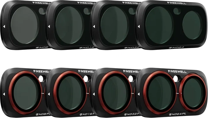 Freewell set filtara All Day za Insta360 Luna Ultra (8 kom)