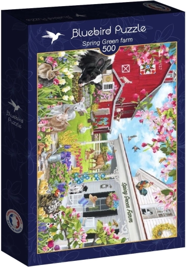 Bluebird puzzle farma spring green 500 dijelova