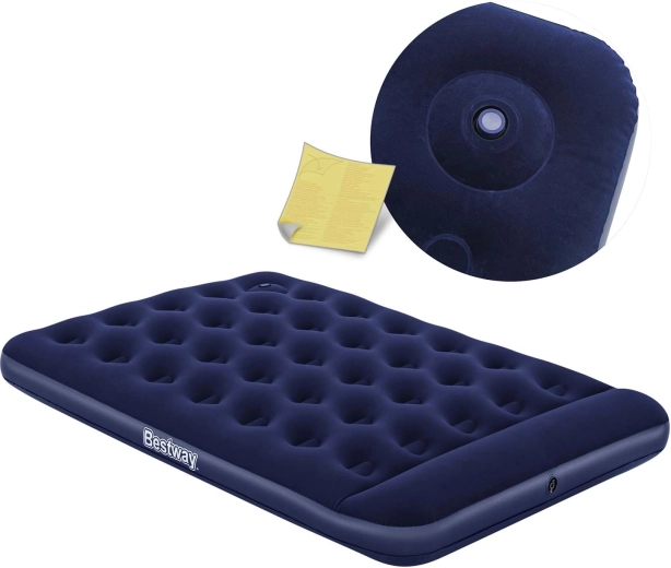Nafukovací madrac s ugrađenom nožnom pumpom 191 × 137 × 28 cm Bestway