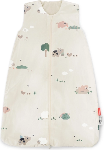 Done by Deer Tiny farm sleeping bag TOG 1.0 sand 90 cm
