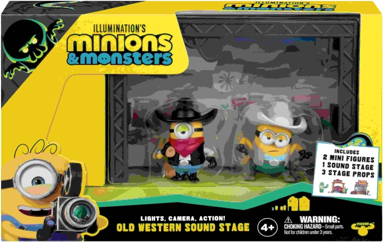 Minions 3 mini figurines 2-pack (assort) - 1 piece