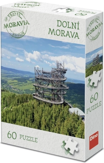 Dino puzzle turističko izdanje Morava: Donja Morava 60 dijelova