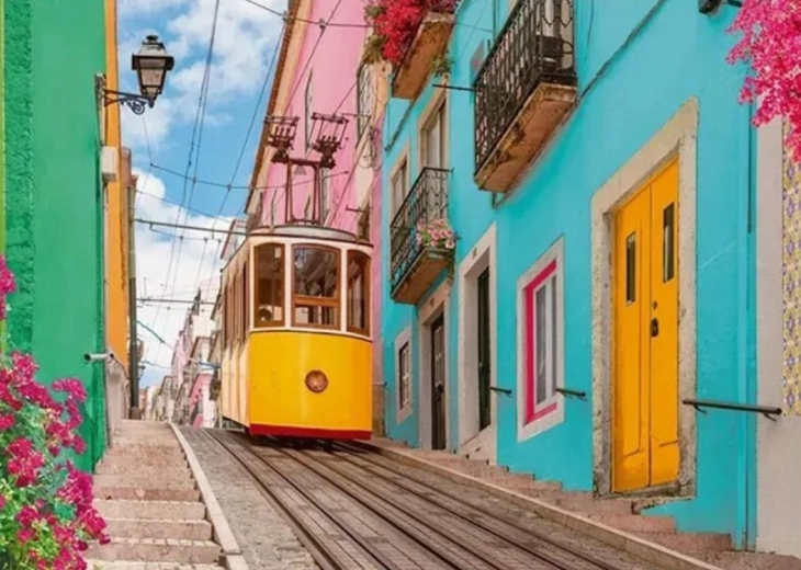 Ravensburger puzzle Tramvajska mreža 1000 dijelova