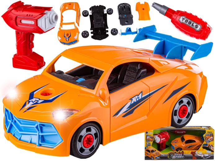 Rastavljivi RC automobil Lamborghini 2,4 GHz s bušilicom/odvijačem
