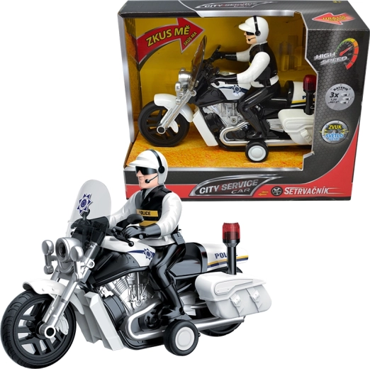 Policijski motocikl 1:16 CITY SERVICE CAR