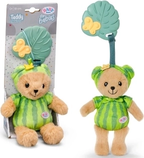 BABY born za bebe medvjedić Teddy lubenica, 18 cm