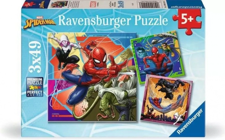 Puzzle 3x49 dijelova SPIDERMAN