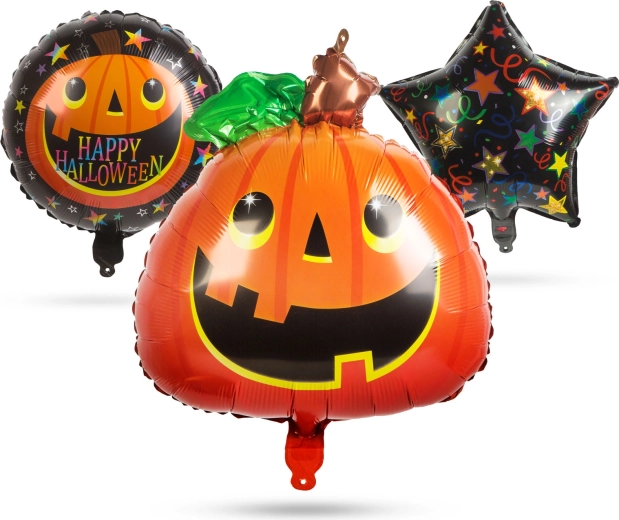 Halloween Foil Balloon Set - 5 Pieces