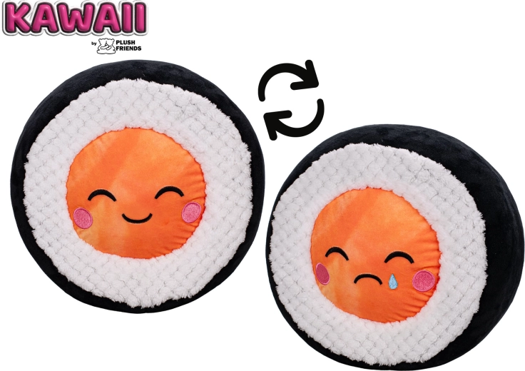 Plišani sushi losos 25 cm Plush Friends Kawaii - 1 komad