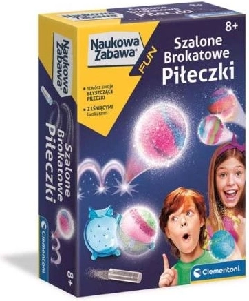 Clementoni Science Fun Mini Laboratory Crazy Glittery Bouncy Balls