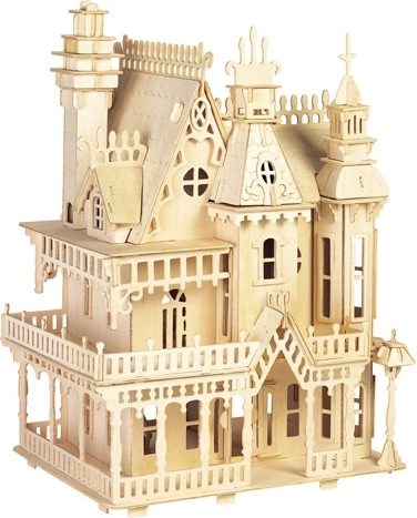 Woodcraft drvene 3D puzzle – vila