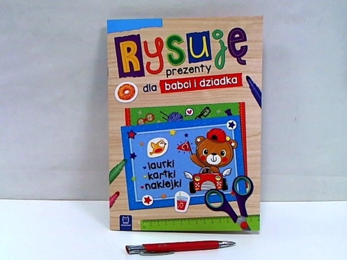 I Draw Gifts for Grandma and Grandpa: Wishes, Cards and Stickers