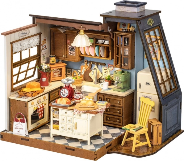 Rolife DIY kućica: pečenje u kuhinji s LED osvjetljenjem, 359 dijelova