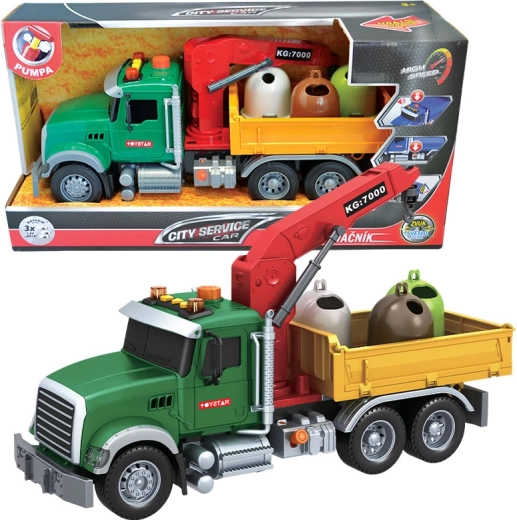Gradsko servisno vozilo 1:12 – kamion za razdvajanje otpada