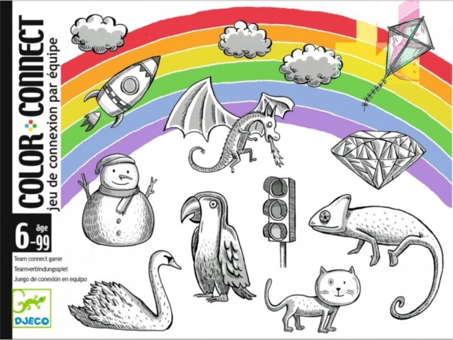 DJECO kartaška igra Color Connect