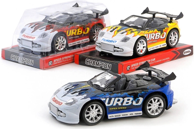 Sportski trkaći auto Turbo na zamašnjak 19 cm - 1 komad