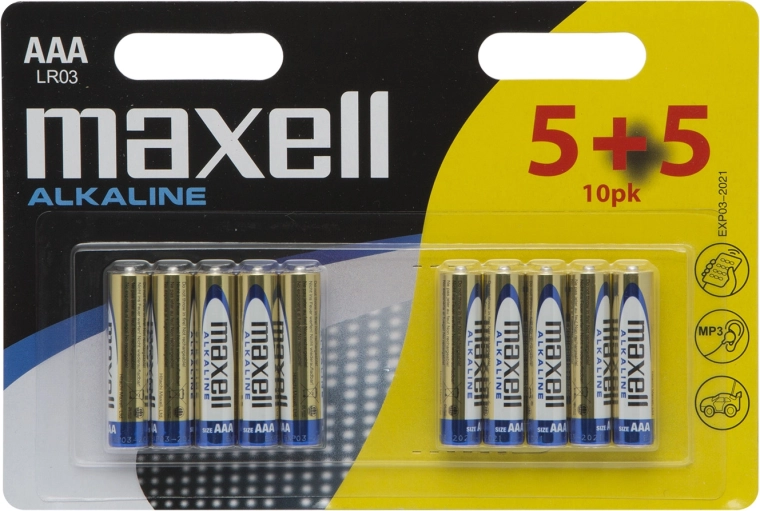 Alkaline AAA LR03 1.5 V micro battery - 1 piece
