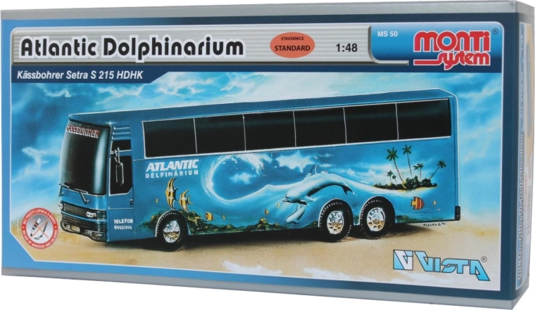 Setra Atlantic Dolphinarium autobusna maketa Monti System 50