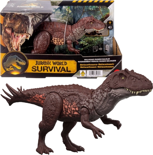 Interaktivni dinosaurus Jurassic World Metriacanthosaurus sa zvukom i svjetlom Mattel