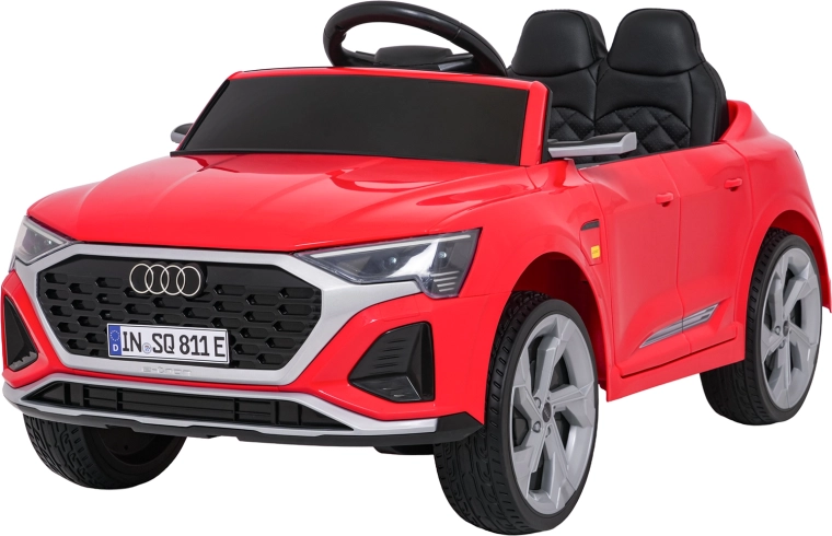 Children's Electric Audi SQ8 Car in Red with Remote Control