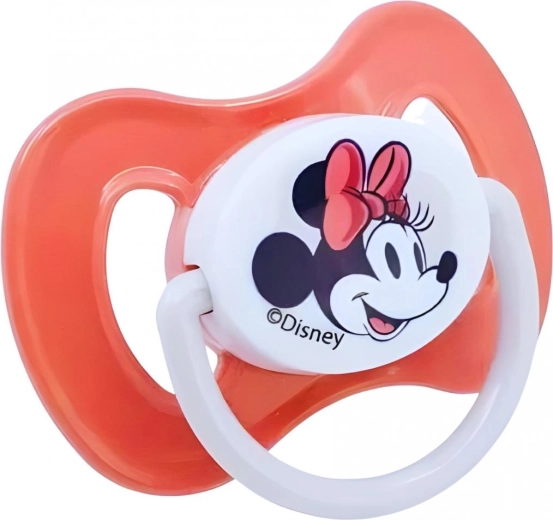 Anatomical Disney Minnie pacifier with cover 6+ months - 1 piece