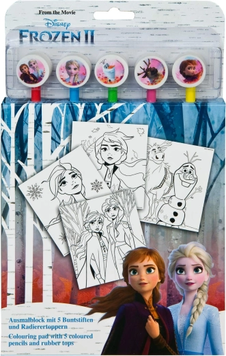 Disney Frozen 2 – blok za bojanje s 5 bojica