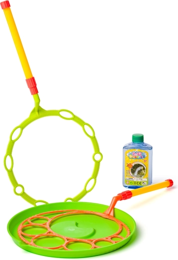 Woobly Boobly set za velike mjehuriće s 2 nastavka i otopinom 300 ml