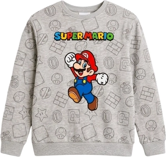 Gray Super Mario Hoodie