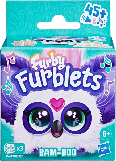 Hasbro Furby Furblet Bam-Boo interaktivna mini panda privjesak
