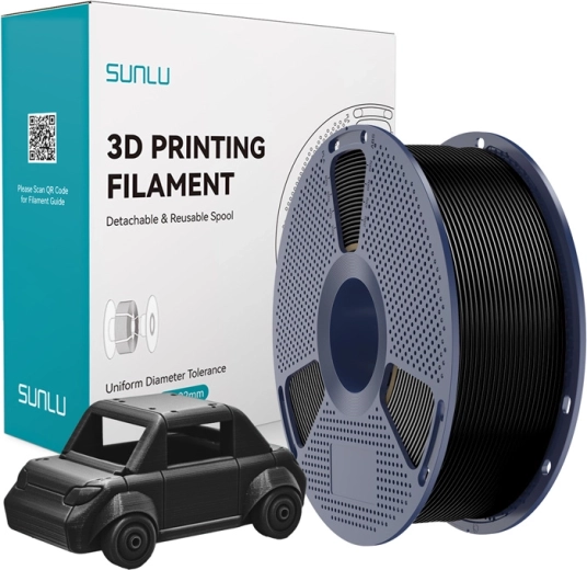 Sunlu PETG filament crni