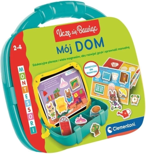 Edukativni magnetski kofer Moja kuća