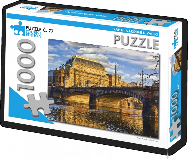 Puzzle Prag - Narodno kazalište 1000 dijelova