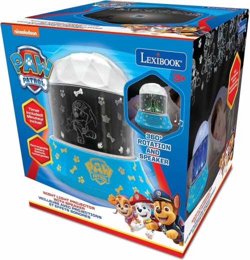 Lexibook noćni projektor Paw Patrol s reproduktorom