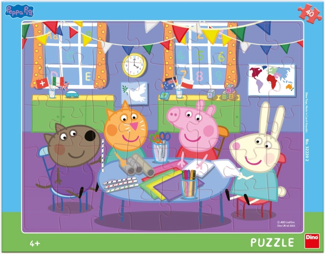 Puzzle Peppa Pig: U vrtiću 40 dijelova