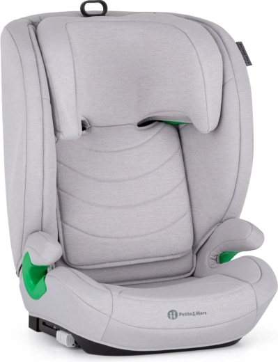 Petite&Mars autosjedalica Astor Pro i-Size gentle grey 100–150 cm