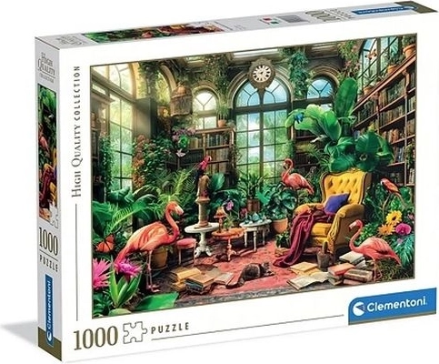 Clementoni puzzle 1000 dijelova The Greenhouse Library