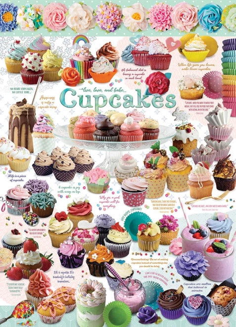 Puzzle COBBLE HILL vrijeme za cupcake 1000 dijelova