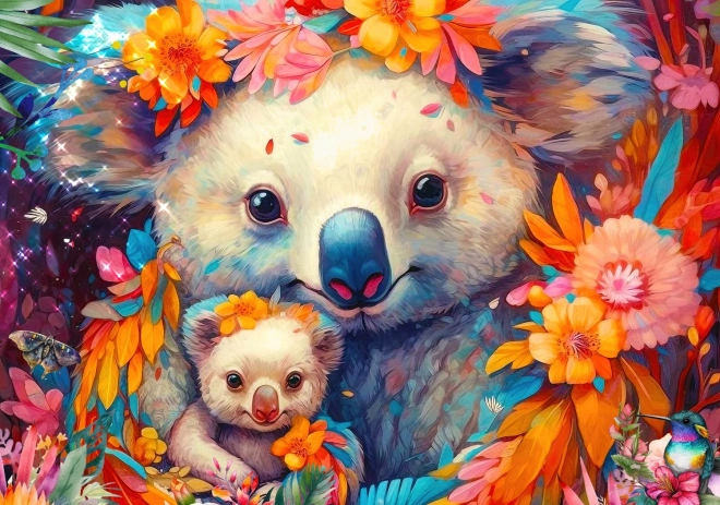 Puzzle Mazljenje s koalom 3000 dijelova