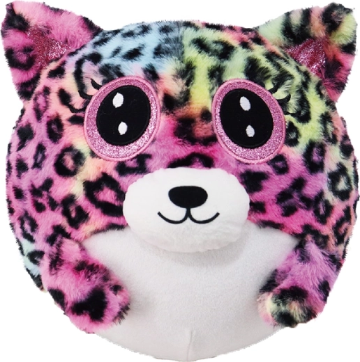 Napunjavajući plišani medo s leopard uzorkom 15 cm