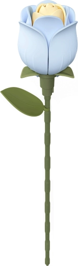 ROBOTIME ROKR 3D slagalica plava ruža – cvijet bez ljepila, 37 dijelova