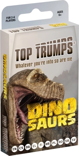 Kartaška igra TOP TRUMPS – Dinosauri (tuck box)