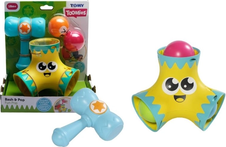 Tomy Toomies Vesele loptice s čekićem