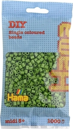 Hama Midi perlice za glačanje 1000 kom maslinasto zelene