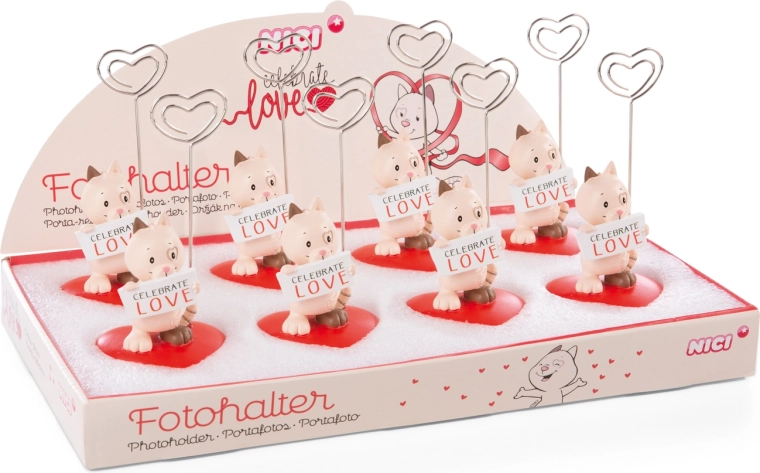 NICI Celebrate Love photo holder 11 cm - 1 piece