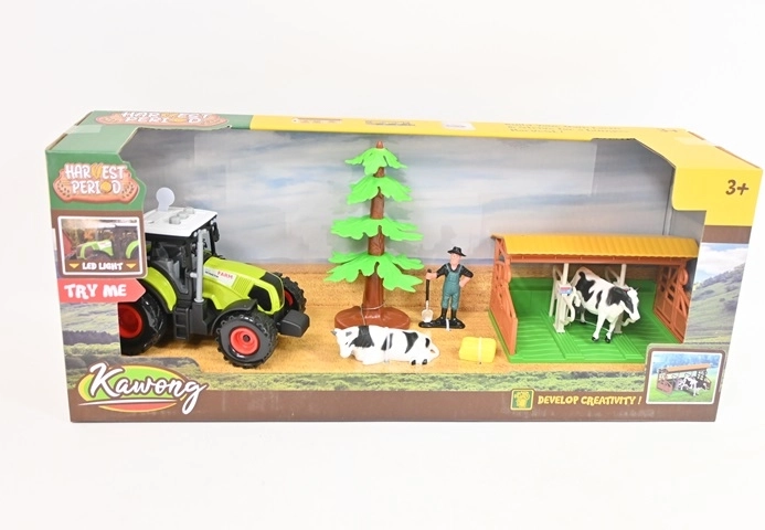 Dječji farmerski set s traktorom (7 dijelova)