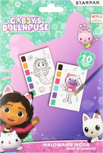 Vodeno slikanje s motivom Gabby's Dollhouse