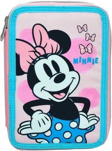 Gimsa opremljena dvokatna pernica Minnie